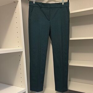 The LOFT Riviera slim ankle pant. Elegant jewel color.